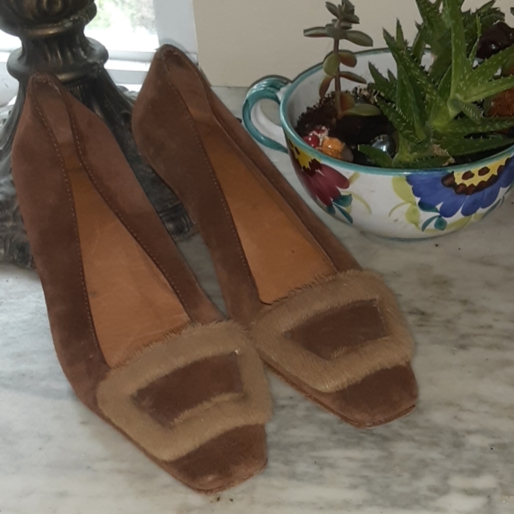 Vintage Delman Leather Flats